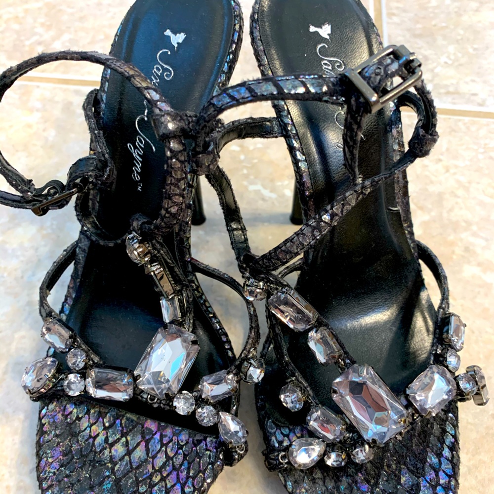 Black heels